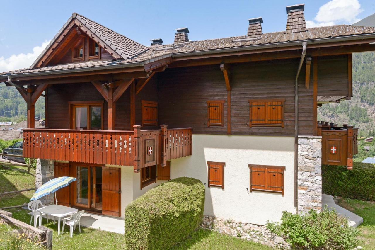 Appartement Chaleureux Les Houches 29 M² Piscine Partagee Экстерьер фото