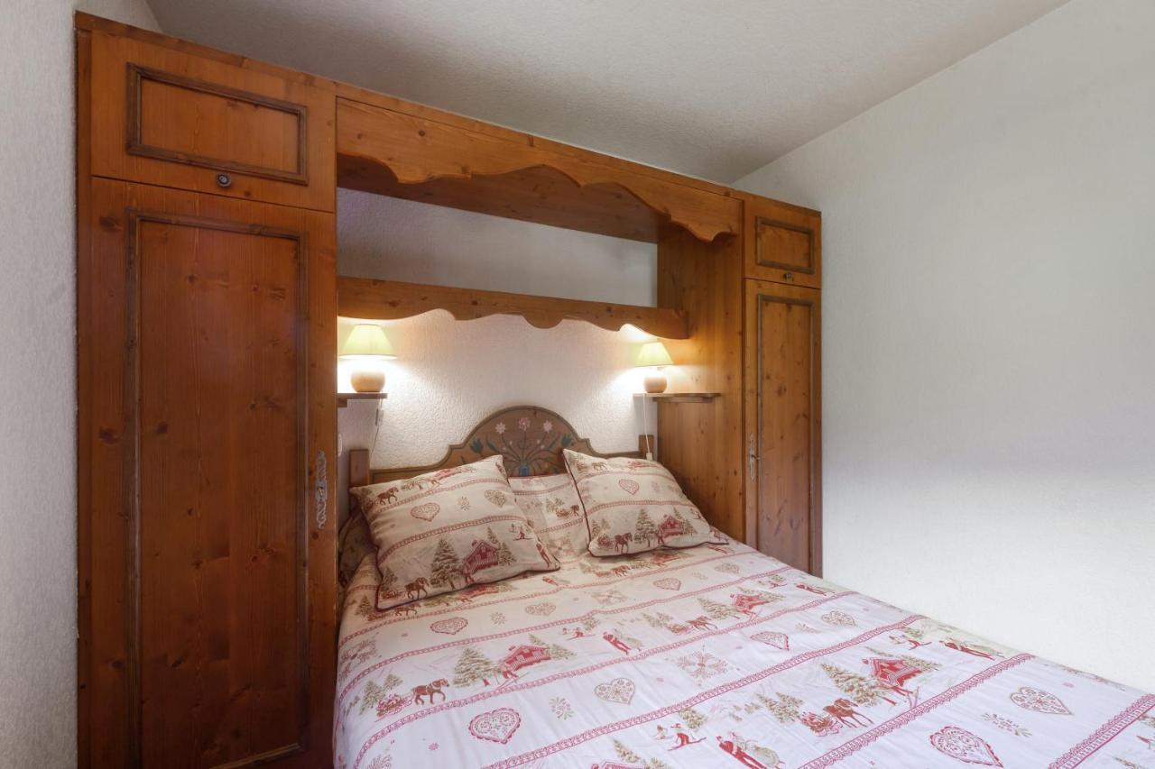 Appartement Chaleureux Les Houches 29 M² Piscine Partagee Экстерьер фото