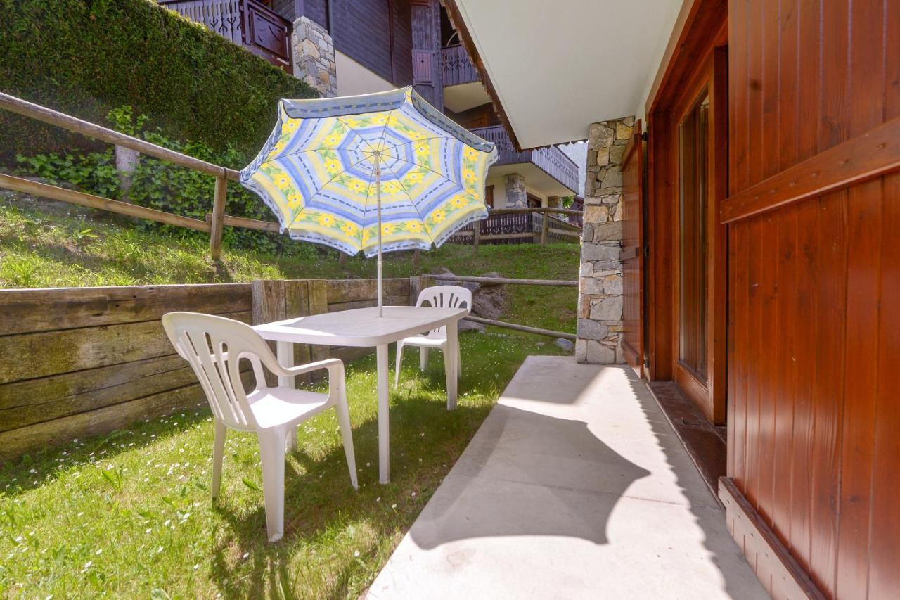 Appartement Chaleureux Les Houches 29 M² Piscine Partagee Экстерьер фото