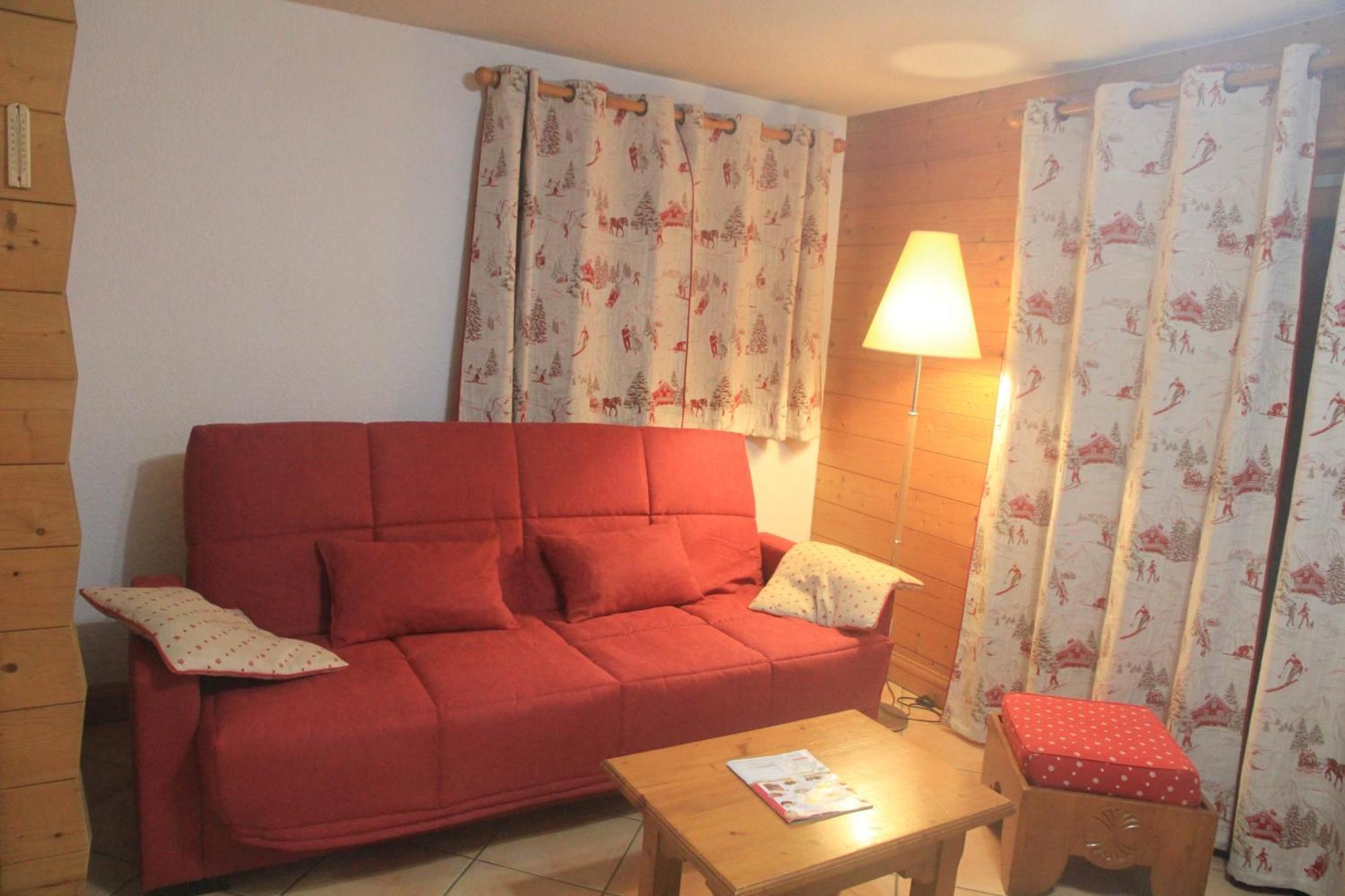 Appartement Chaleureux Les Houches 29 M² Piscine Partagee Экстерьер фото